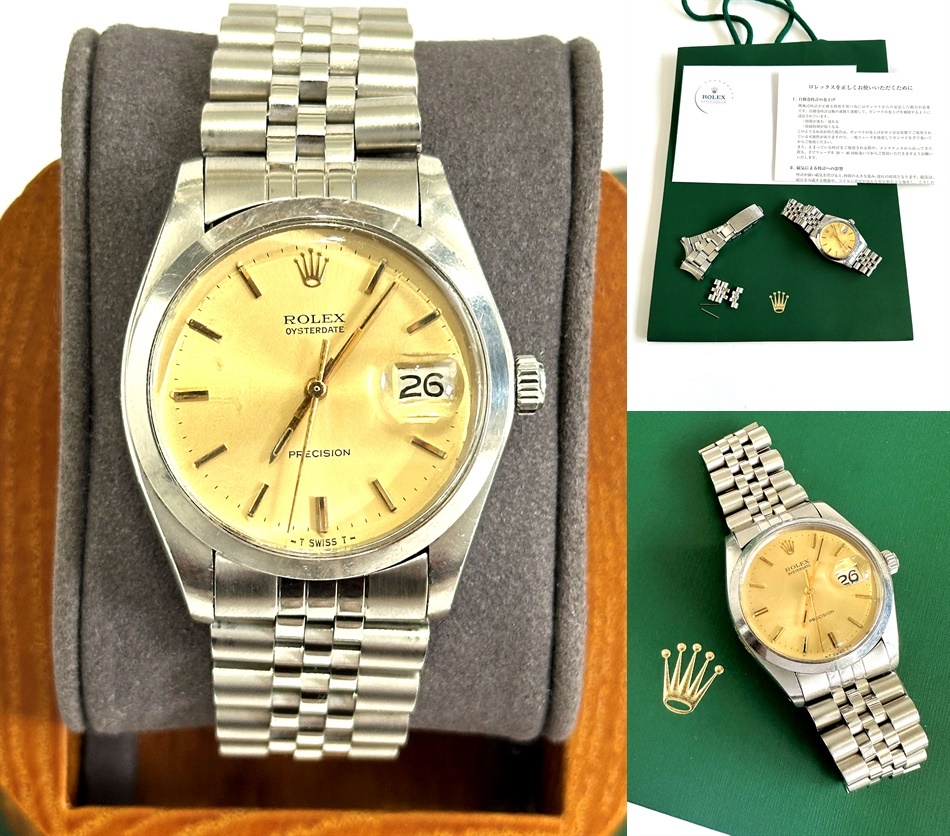 ROLEX】ロレックス『オイスターデイト プレシジョン』6694 526