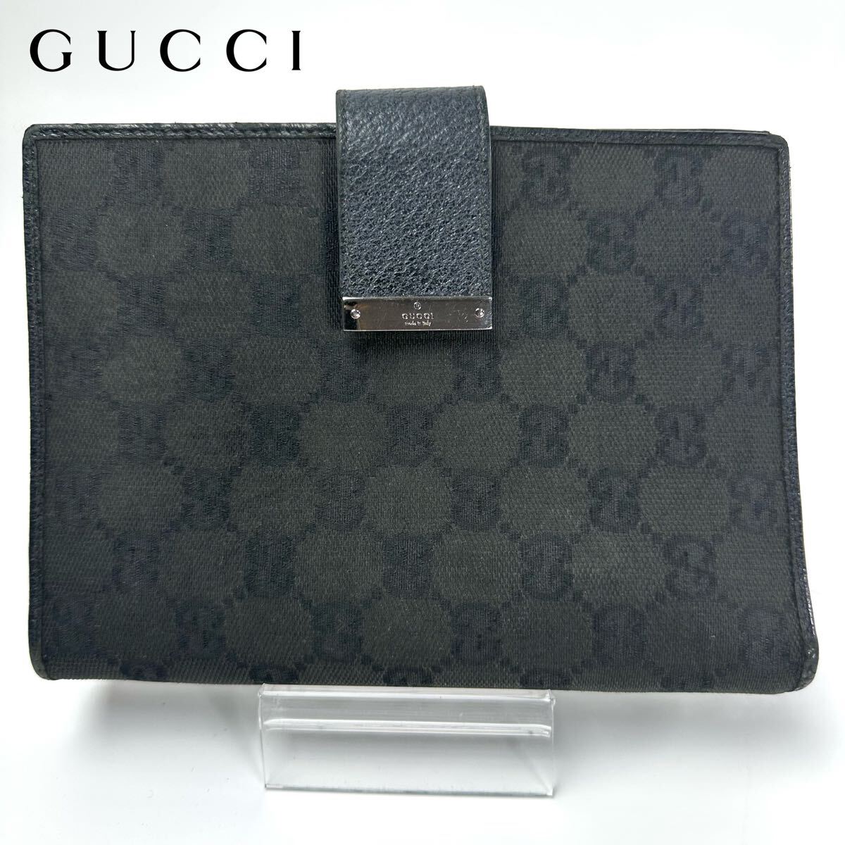 楽天市場】GUCCI グッチ グッチシマ アジェンダ 手帳 手帳カバー 6穴式 システム手帳 カーフ レザー 黒 ブラック 115240 0146  【中古】【k】 : Blumin 楽天市場店