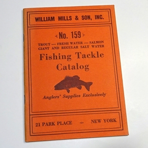 ☆ William Mills & Son 1959 Catalog ☆ H.L.Leonard〜レナードロッドの総代理店ミルズのカタログ ☆
