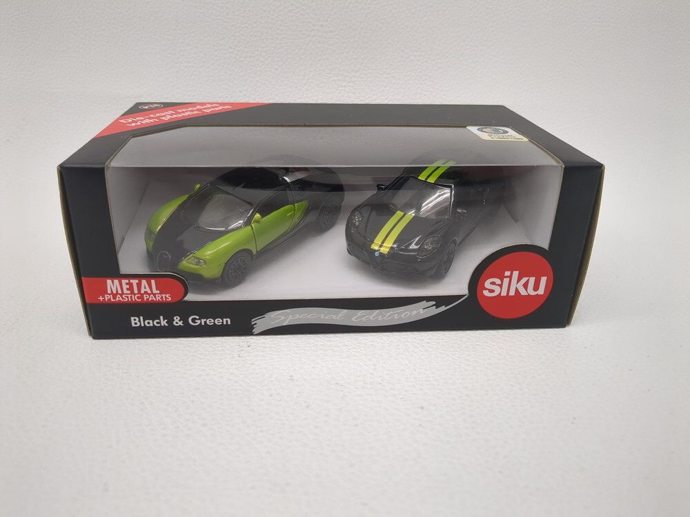 カタログギフトも！ 2018限定 希少】siku Black&Green グリーン ブラック ミニカー