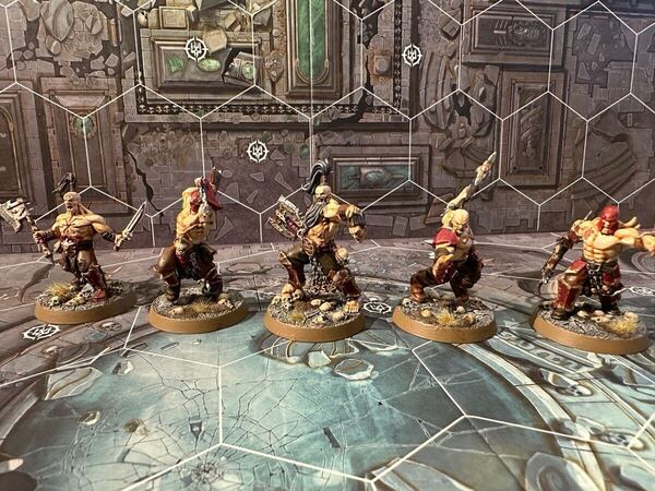 ウォーハンマー WARHAMMER ガレクの略奪団 塗装済み完成品