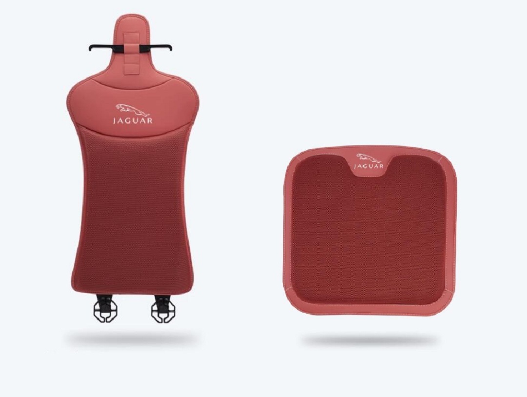 新作 ジャガー 車用シートカバーセット シートクッション レーヨン生地+高級レザ