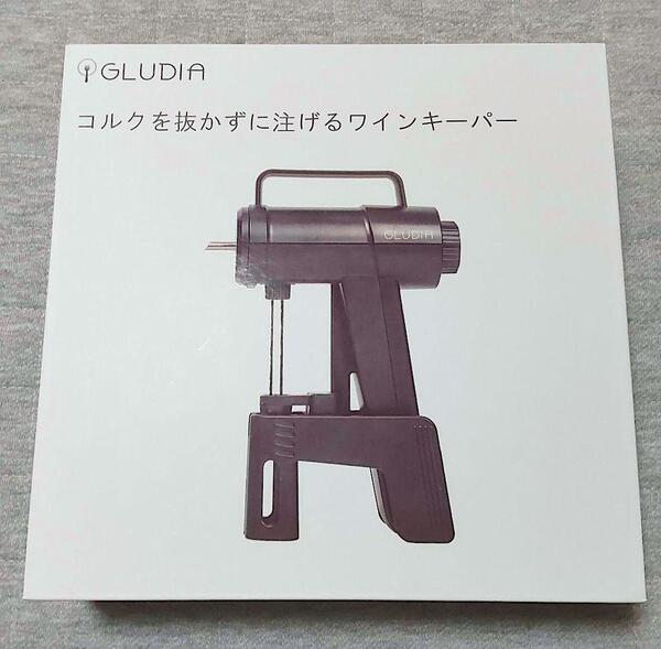 新品 コルクを抜かずに注げるワインキーパー NaGaMo ナガモ GLUIDIA ワインオープナー