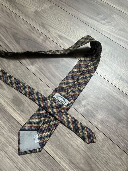 人気 POLOCLUB ビバリーヒルズポロクラブ ネクタイ ネイビー チェック トラッド レトロ クラシック 百貨店