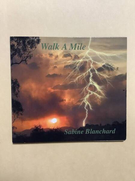 送料無料 SABINE BLANCHARD「WALK A MILE」輸入盤 デジパック仕様