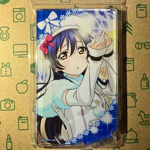 園田海未 カード型アクリルスタンドvol.6 スノーハレーション衣装 μ's