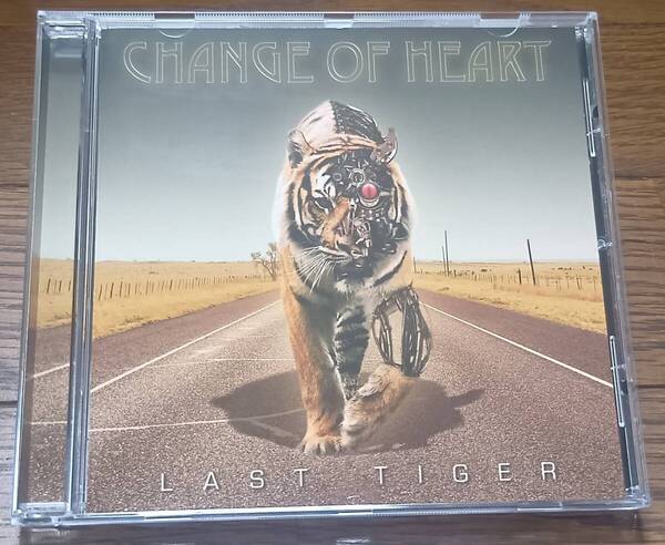 送料込み:中古★CHANGE OF HEART / チェンジ・オブ・ハート★LAST TIGER / ラスト・タイガー★哀愁の正統派英国メロハー、11年振り復活作