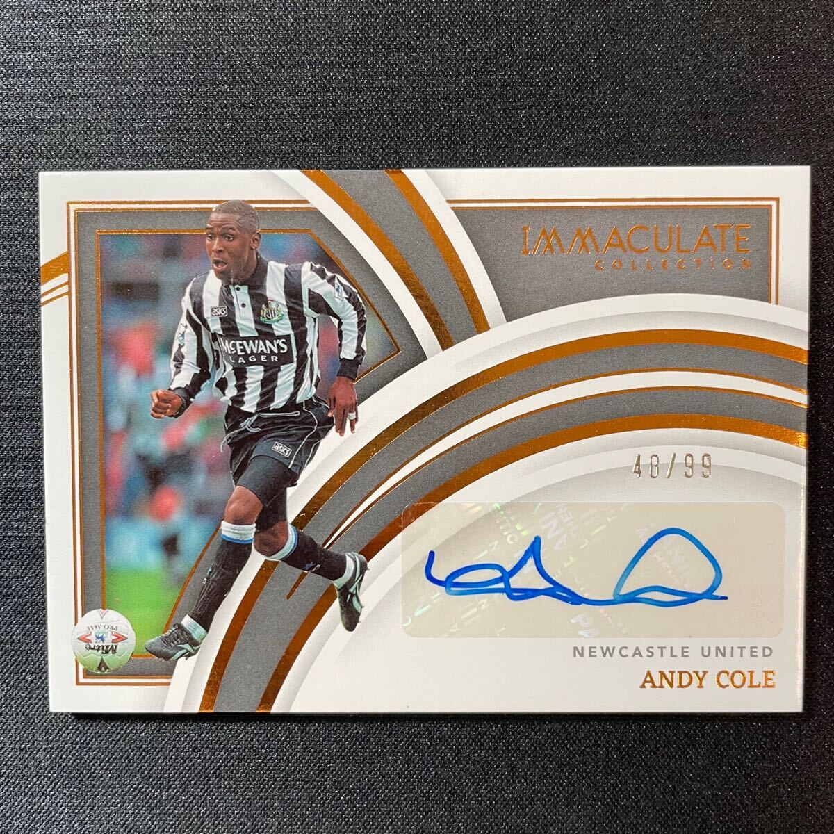 Topps Premier Gold 04 アンディ・コール 直筆サインカード Topps Premier Gold 04 アンディ・コール 直筆サインカード
