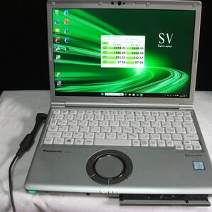 Win11 Panasonic Let's note CF-SV8RDAVS/Corei5/8GBメモリ+NVMe SSD256GB/マルチ/Office2021(326)