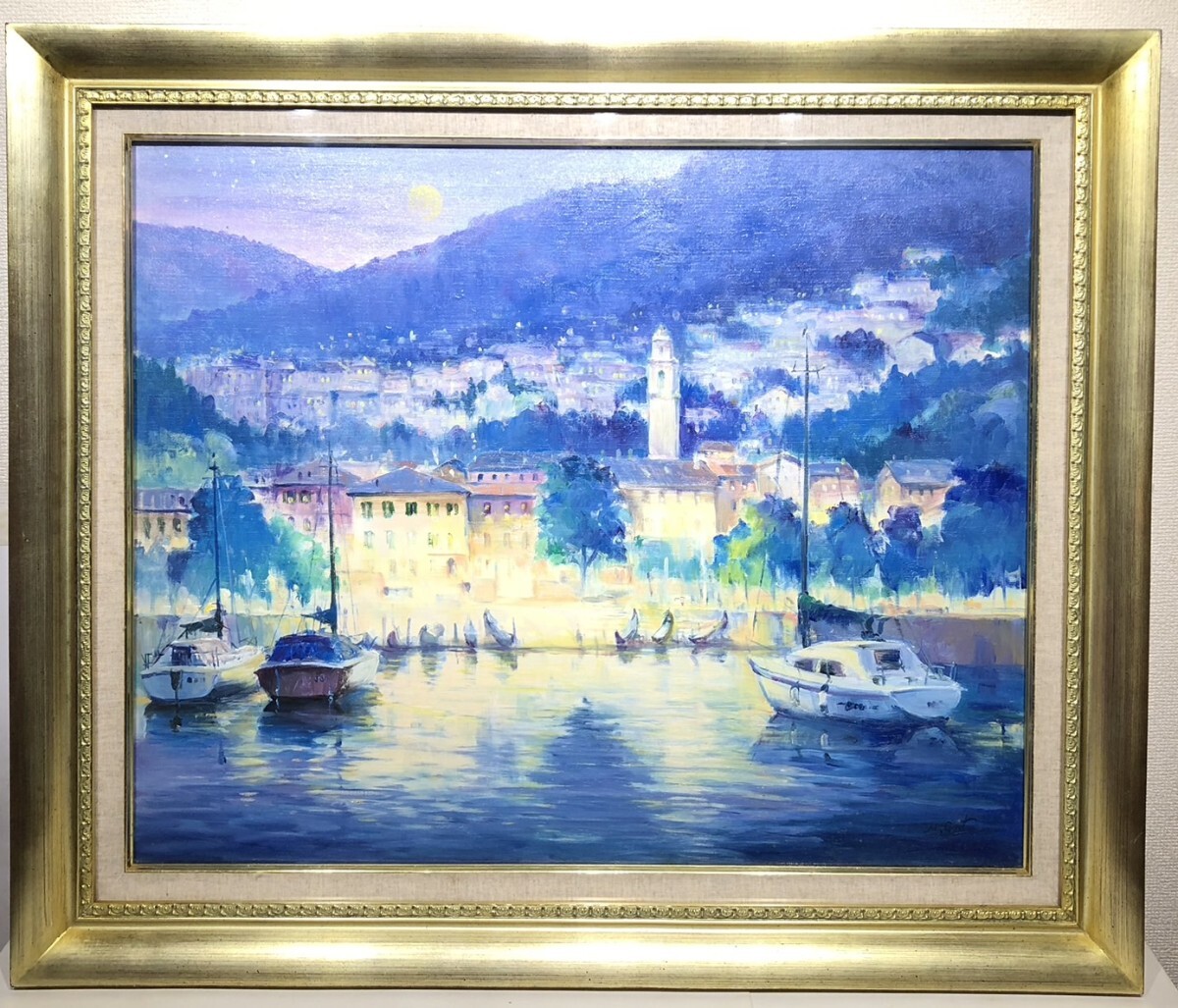 Yahoo!オークション -「イタリア風景画」(自然、風景画) (油彩