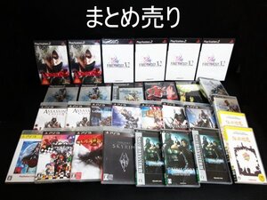 XD820△ プレイステーション/ ソフト /PSP/Playstation2/プレステ3/キングダムハーツ/ファイナルファンタジーX-2 他 //計29点 //現状渡し