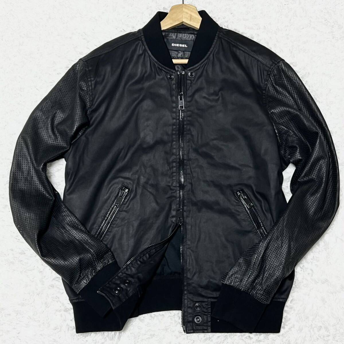 Yahoo!オークション -「レザー ボンバージャケット」(男性用 Yahoo!オークション -「レザー ボンバージャケット」(男性用