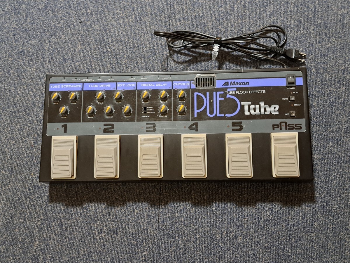 Yahoo!オークション -「pue5 tube」(マルチエフェクター Yahoo!オークション -「pue5 tube」(マルチエフェクター