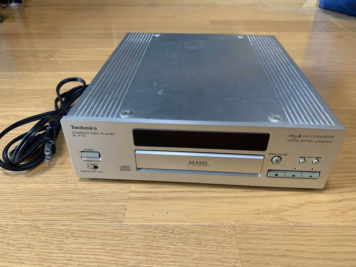 Yahoo!オークション -「technics sl-p70」(一般) (CDデッキ)の Yahoo!オークション -「technics sl-p70」(一般) (CDデッキ)の