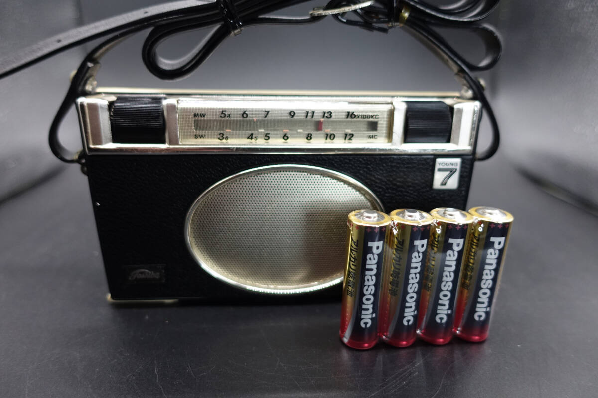 東芝 ヤング7 7P-77S 2バンドラジオ レア 希少 当時物｜Yahoo