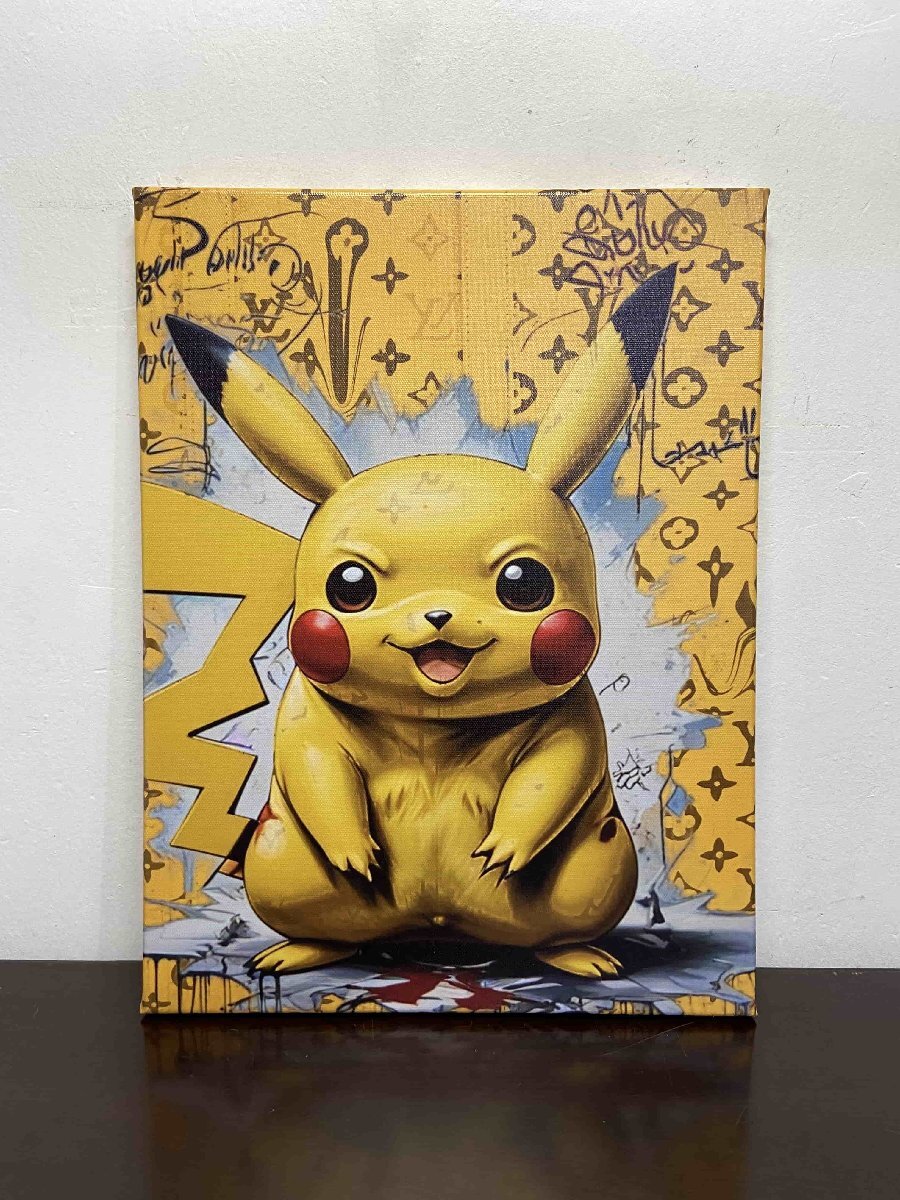 Yahoo!オークション -「ピカチュウ」(シルクスクリーン) (版画 Yahoo!オークション -「ピカチュウ」(シルクスクリーン) (版画