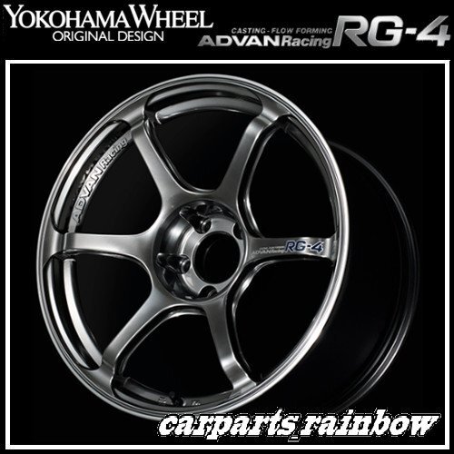 ★YOKOHAMA WHEEL ADVAN Racing RG-4 forEuropeanCars 18×9.0J/9J 5/120 +53★HBR/レーシングハイパーブラック★新品 4本価格★
