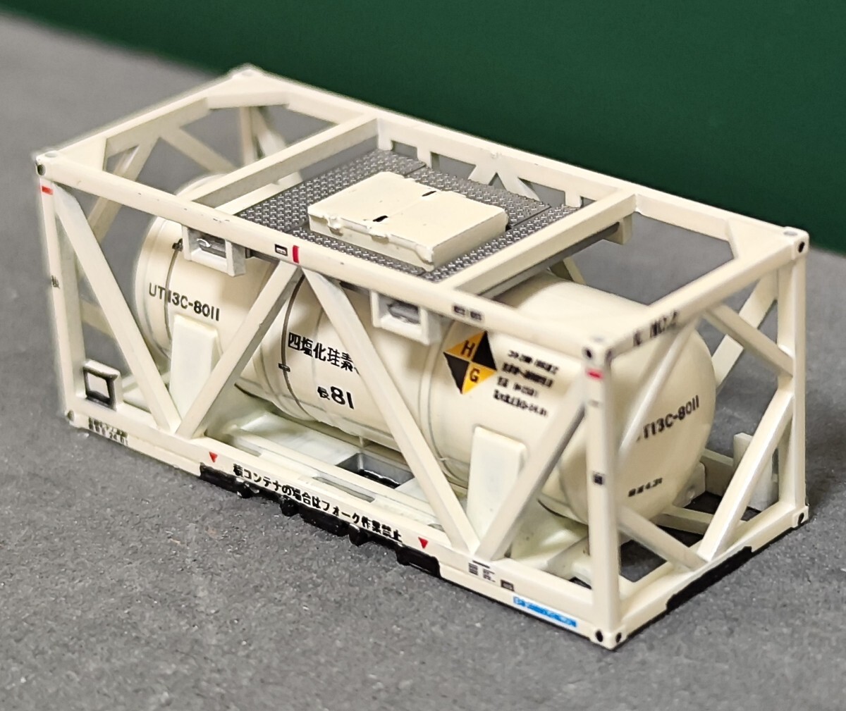 N) 20ft タンクコンテナ 「Nichicon」 (1個入り) (鉄道模型