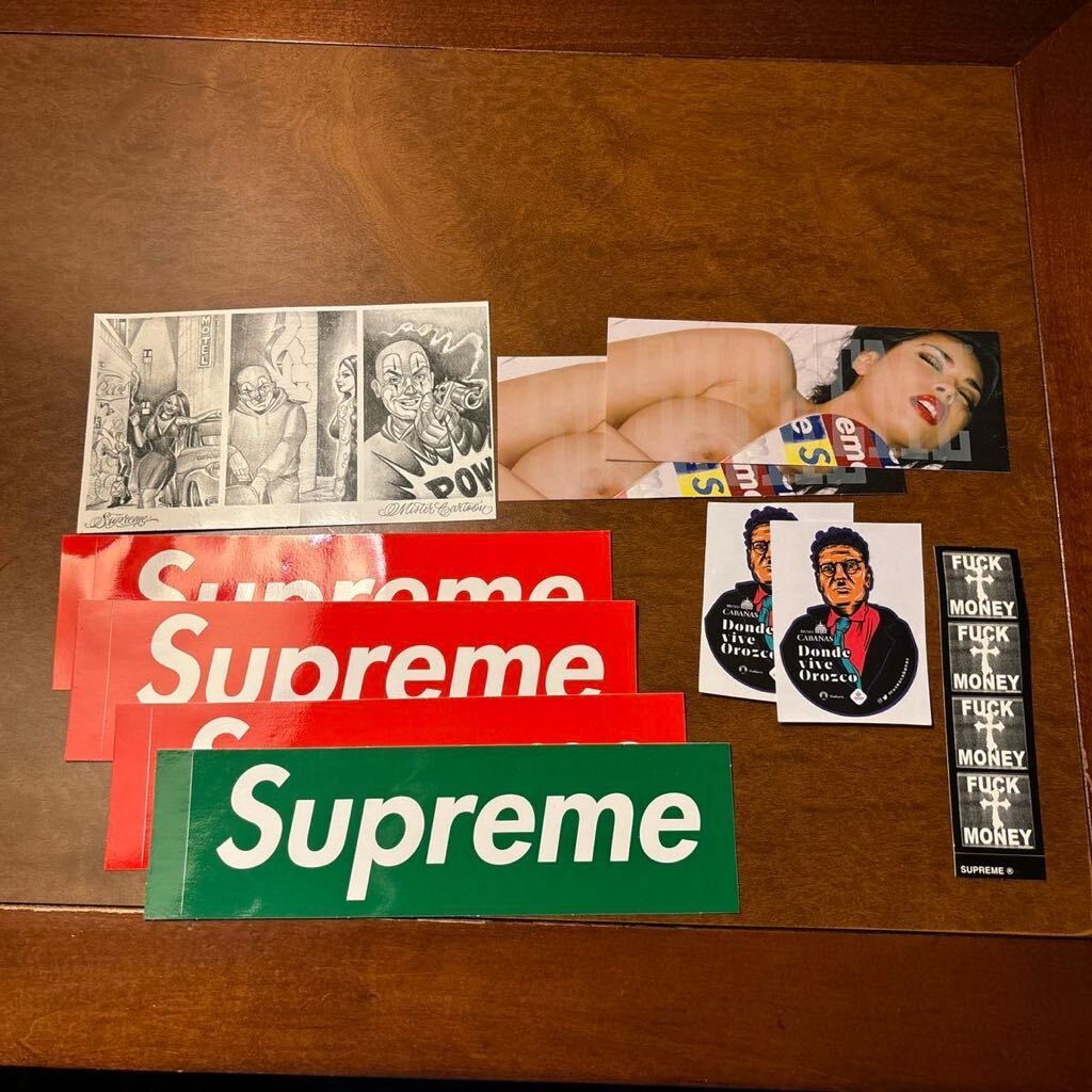 Yahoo!オークション -「supreme ステッカー 緑」の落札相場