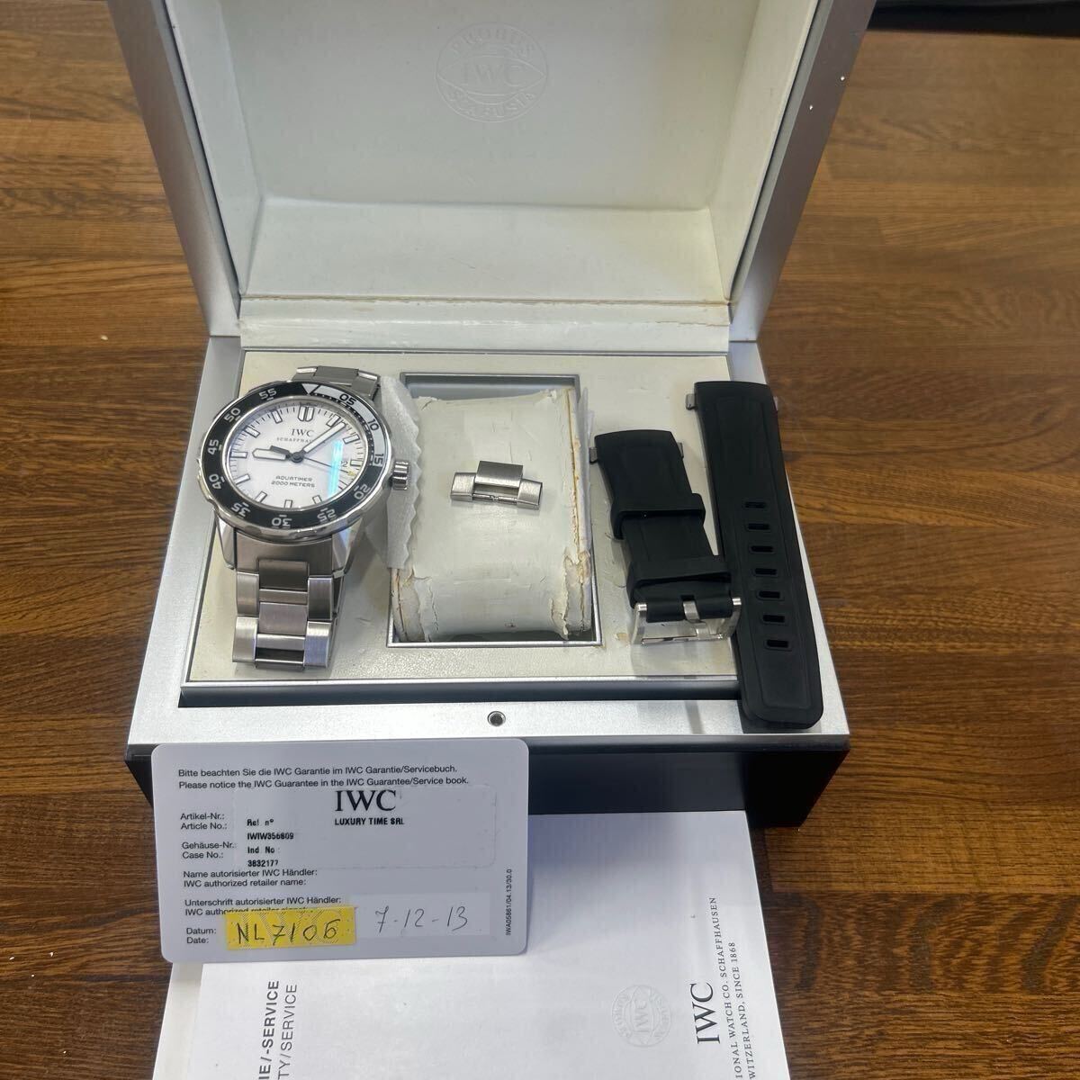 Yahoo!オークション -「iwc アクアタイマー ラバーベルト Yahoo!オークション -「iwc アクアタイマー ラバーベルト
