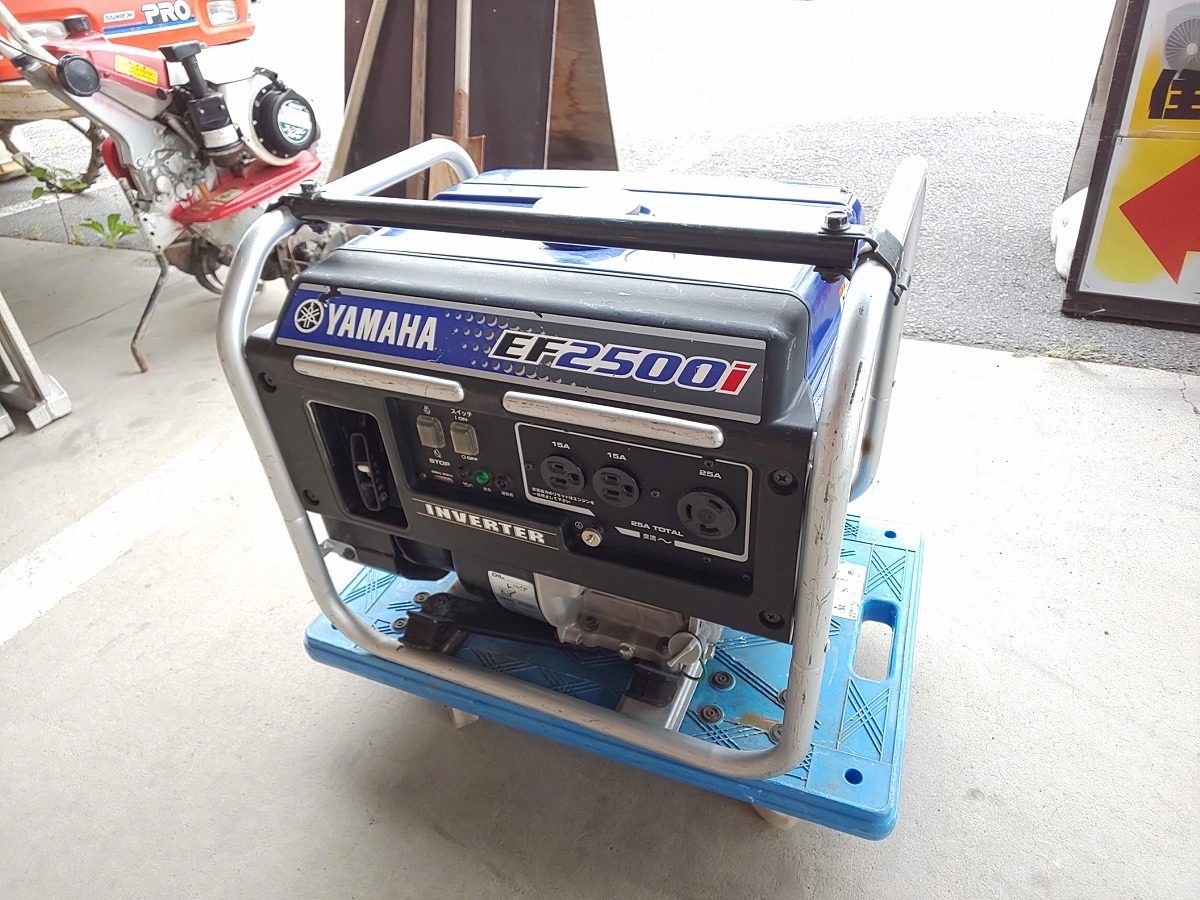 Yahoo!オークション -「ヤマハ インバーター発電機 ef2500i」の Yahoo!オークション -「ヤマハ インバーター発電機 ef2500i」の