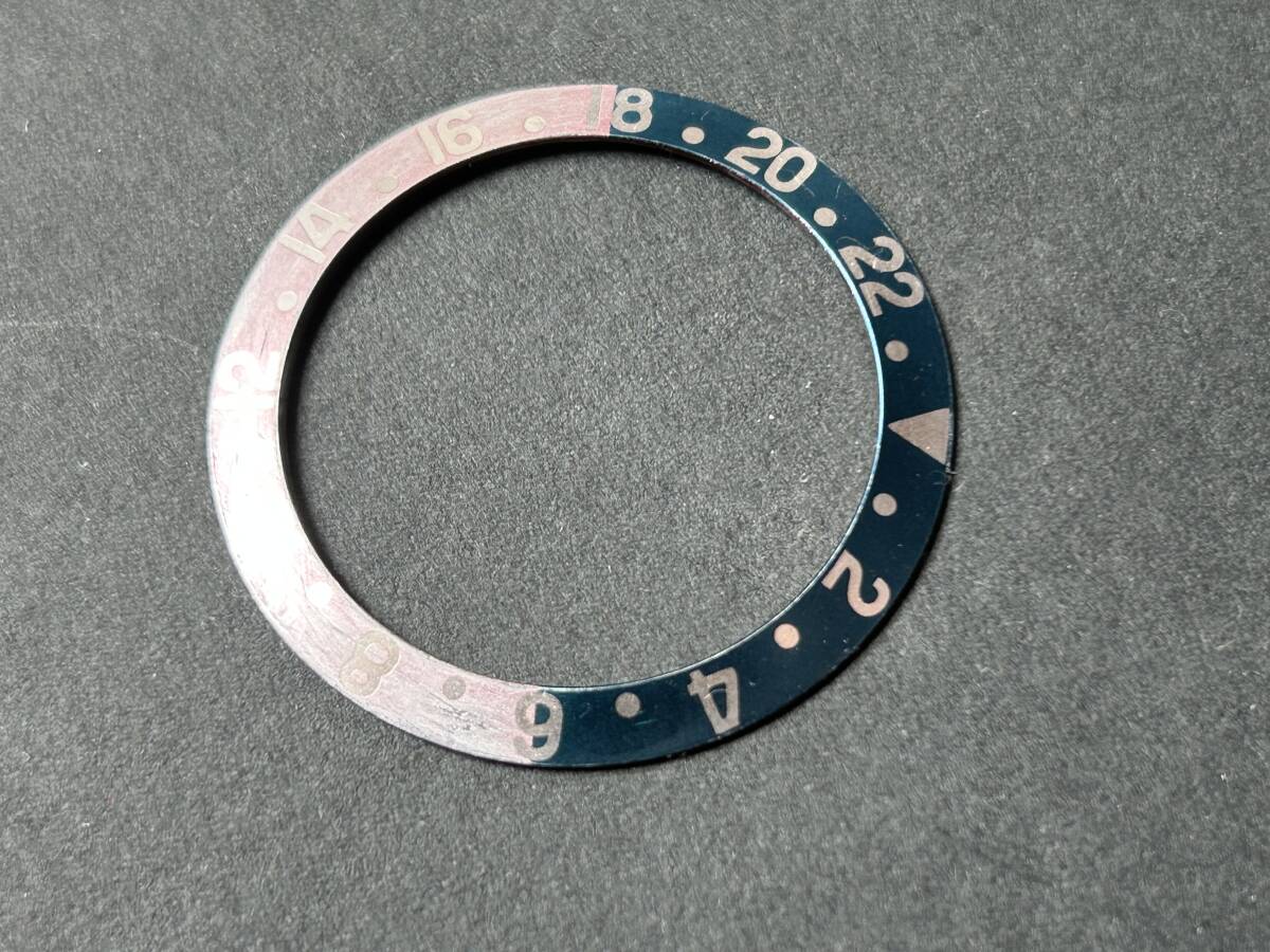 ベゼルディスク ベゼルインサート Ref.16713 16718 等 金/黒 GMT