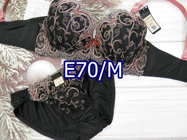 E70013-P E70/M【1点限り商品】ブラ・ショーツセット ランジェリー インナー 下着