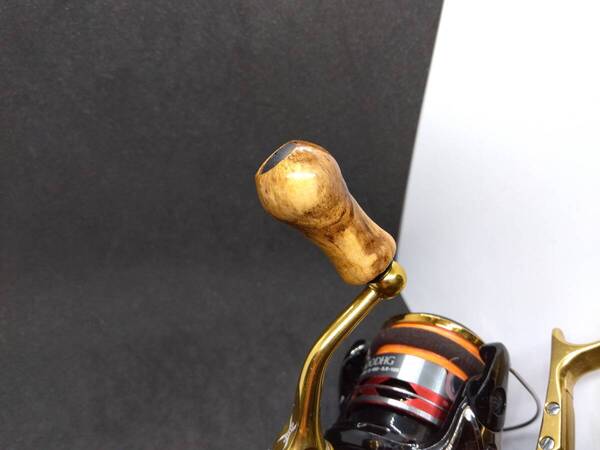 ウッドハンドルノブ Type-A/Type S 20mm SHORT クロガキ 黒柿 (P2412006)