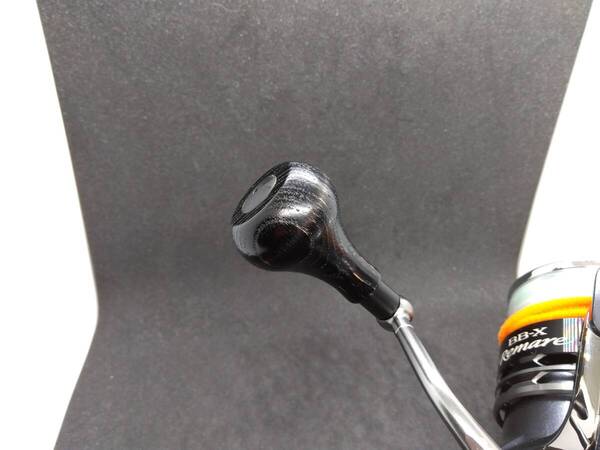 ウッドハンドルノブ Type-A/Type S 32mm ラウンドノブ クリ (鉄媒染) (P2412012)