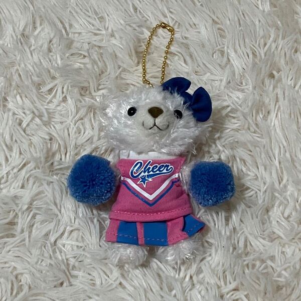 COBE COBE コービーちゃん CHEER マスコット キーホルダー ぬいぐるみ チア ポンポン POMCHE コラボ レア ピンク ブルー テディベア