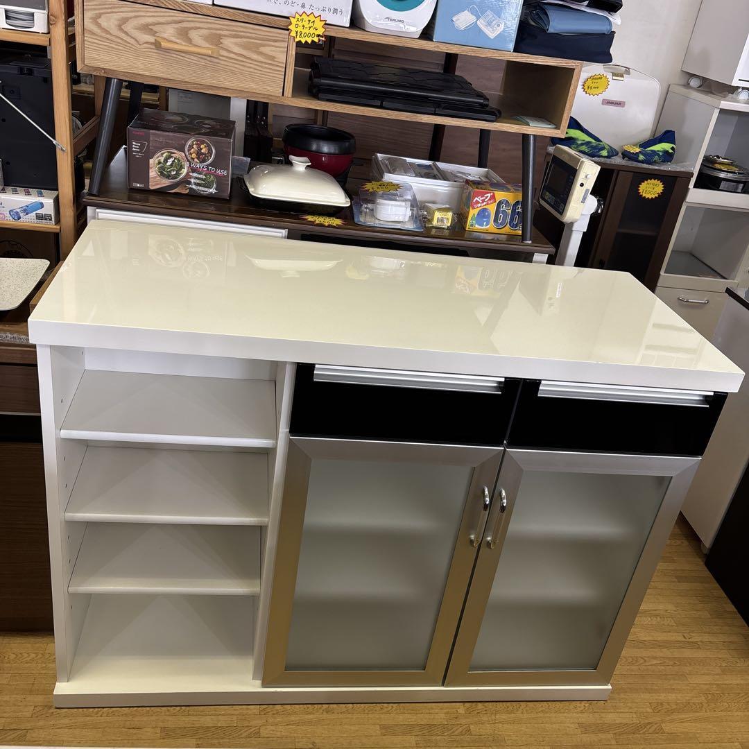 中古 ニトリ バーカウンター モデナ135WH キッチンカウンター 中古 ニトリ バーカウンター モデナ135WH キッチンカウンター