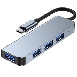 type-cドッキングステーションUSB-Cハブ4ポート設計USB2.0 * 3