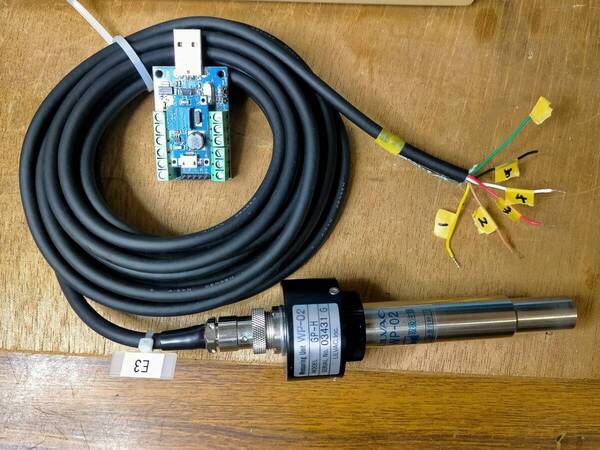 ULVAC-WP-02_ピラニ真空測定子_GP-H GP-1000H_USB-ADC_昇圧コンバーター_ジャンク2