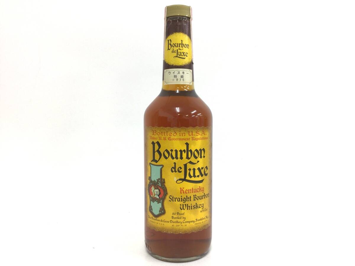 BOURBON DE LUXE 4年 バーボン デラックス ケンタッキー BOURBON DE LUXE 4年 バーボン デラックス ケンタッキー