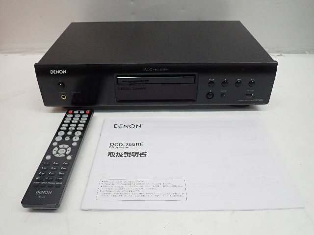 リモコン説明書付き DENON CDプレーヤー CDデッキ DCD-755RE リモコン説明書付き DENON CDプレーヤー CDデッキ DCD-755RE
