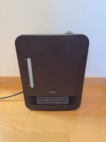 山善 セラミックファンヒーター 加湿スチーム機能付 HF-KB12 2014年製