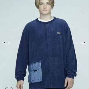 s MANASTASH マナスタッシュ スナッグ パイル カーディガン パイル