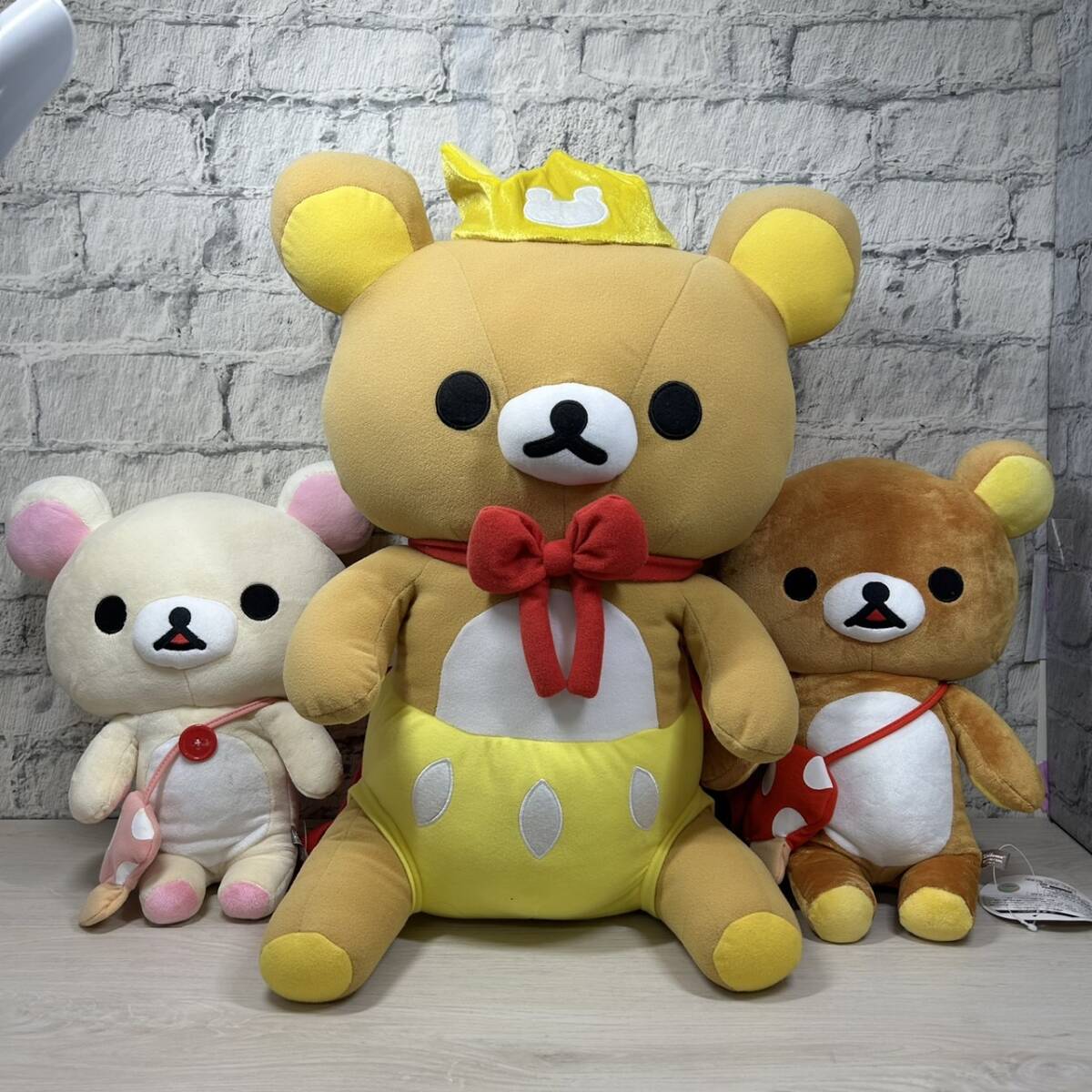 リラックマ 大きいぬいぐるみ 未使用 Yahoo!オークション -「リラックマ 特大ぬいぐるみ」の落札相場