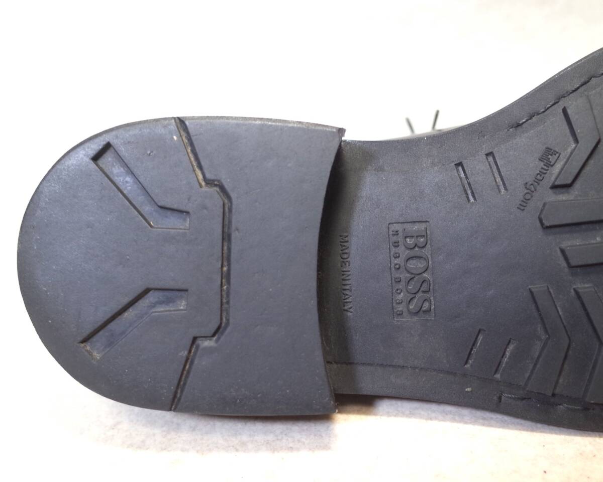 【即決価格落札で送料無料】4652■HUGO BOSS/ヒューゴ・ボス■イタリア製Uチップ/ハンドクラフトシューズ/25.5cm■ 【即決価格落札で送料無料】4652■HUGO BOSS/ヒューゴ・ボス■イタリア製Uチップ/ハンドクラフトシューズ/25.5cm■