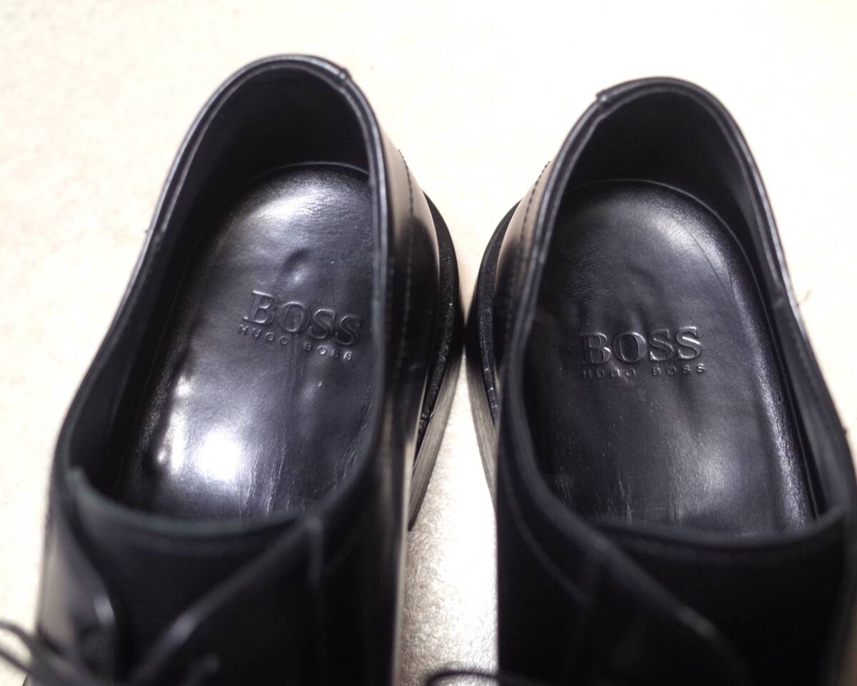【即決価格落札で送料無料】4652■HUGO BOSS/ヒューゴ・ボス■イタリア製Uチップ/ハンドクラフトシューズ/25.5cm■ 【即決価格落札で送料無料】4652■HUGO BOSS/ヒューゴ・ボス■イタリア製Uチップ/ハンドクラフトシューズ/25.5cm■