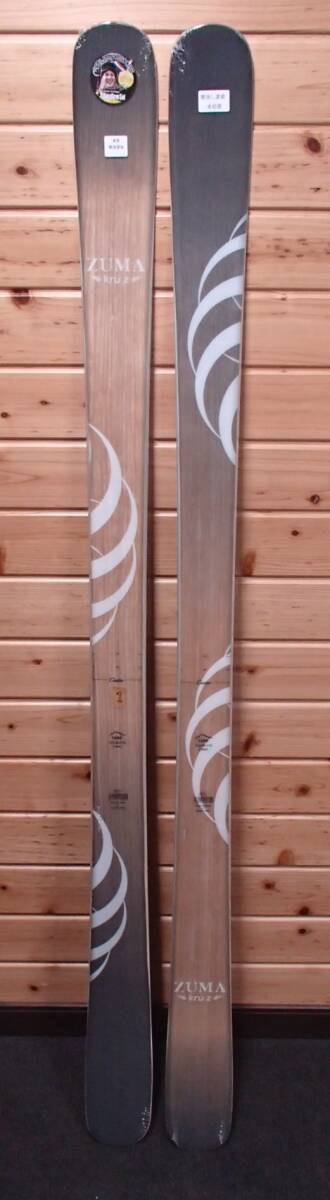 半額☆新品☆ZUMA kru':z☆フリースタイルスキー フリーライド☆ 168㎝☆ビンディングセット