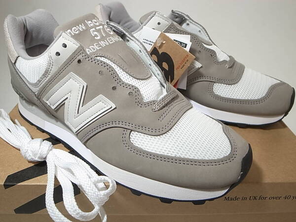 【送料無料 即決】NEW BALANCE UK製 OU576FLB 27.5cm US9.5 新品 35周年記念 限定 復刻 フリントグレー FLINT GREY 灰色 ヌバック 英国製