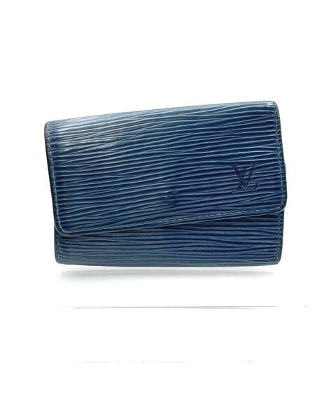Louis Vuitton ルイヴィトン エピ ミュルティクレ6 三つ折り 6連 キーケース ブルー系 型番:M63815 シリアル:CA0090(2000年製造モデル)