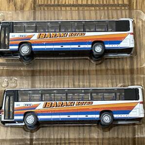 送料無料! 新品 バスコレクション第24弾 茨城交通 2台セット バスコレ トミーテック