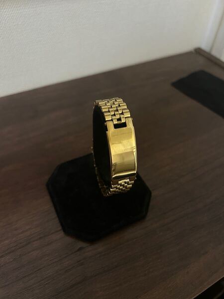 【新品】プレジデントブレスレット サージカルステンレス 腕時計 ゴールド