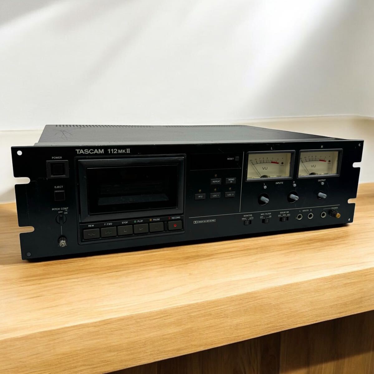 Yahoo!オークション -「tascam 112mk2」(カセットデッキ Yahoo!オークション -「tascam 112mk2」(カセットデッキ