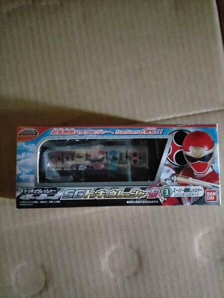 SG トッキュウレッシャー 6 3 スーパー戦隊レッシャー ハリケンジャー トッキュウジャー BANDAI ToQger Hurricaneger ToQ Ressha Figure