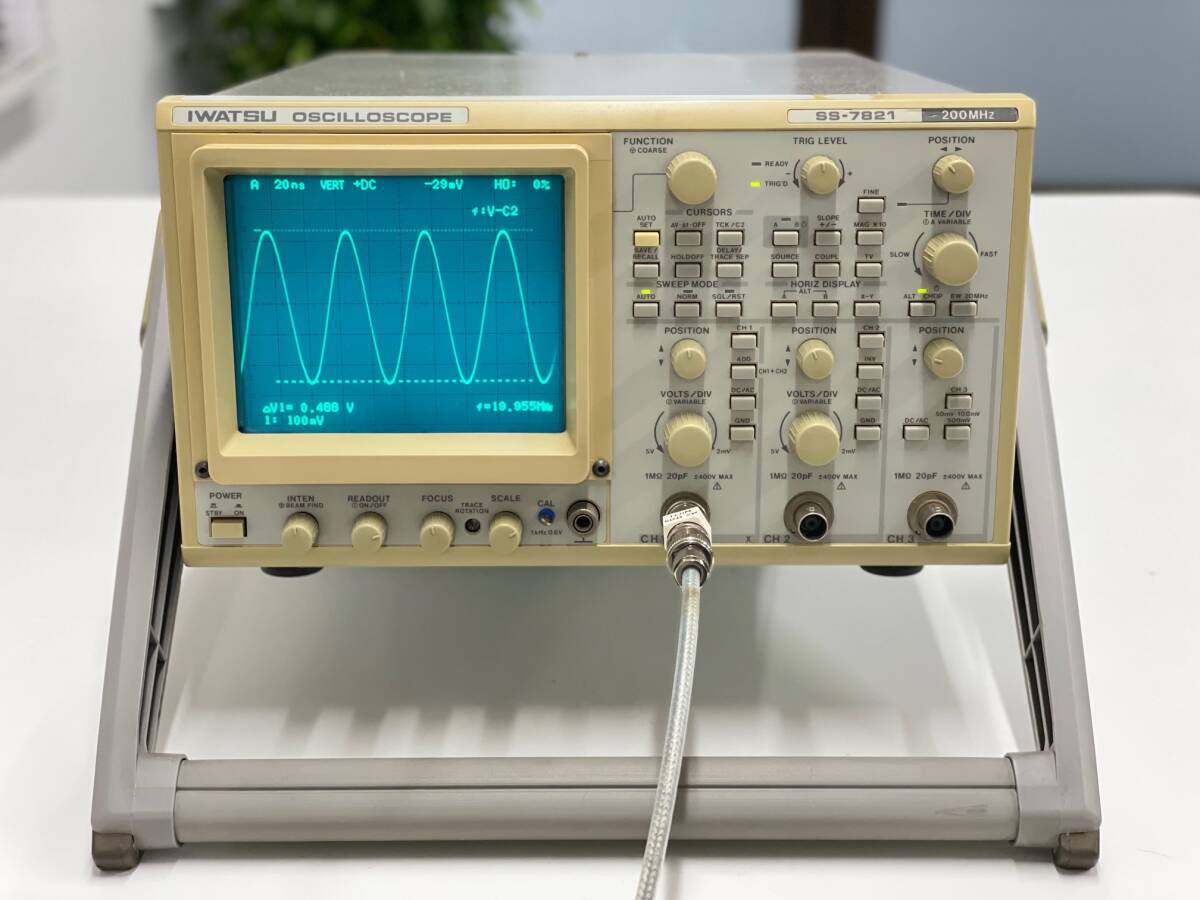 ○点検/整備/調整済み動作品○岩通 オシロスコープ SS-7805○ - その他