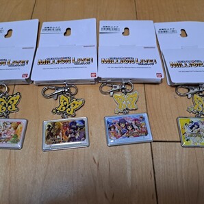 【新品】アイドルマスターミリオンライブ!バッグチャーム4種類コンプリートセット