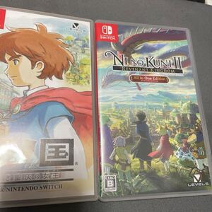 二ノ国 白き聖灰の女王 for Nintendo Switch 2本セット まとめ売り Switch 二ノ国Ⅱレヴァナントキングダム All In One Edition 中古
